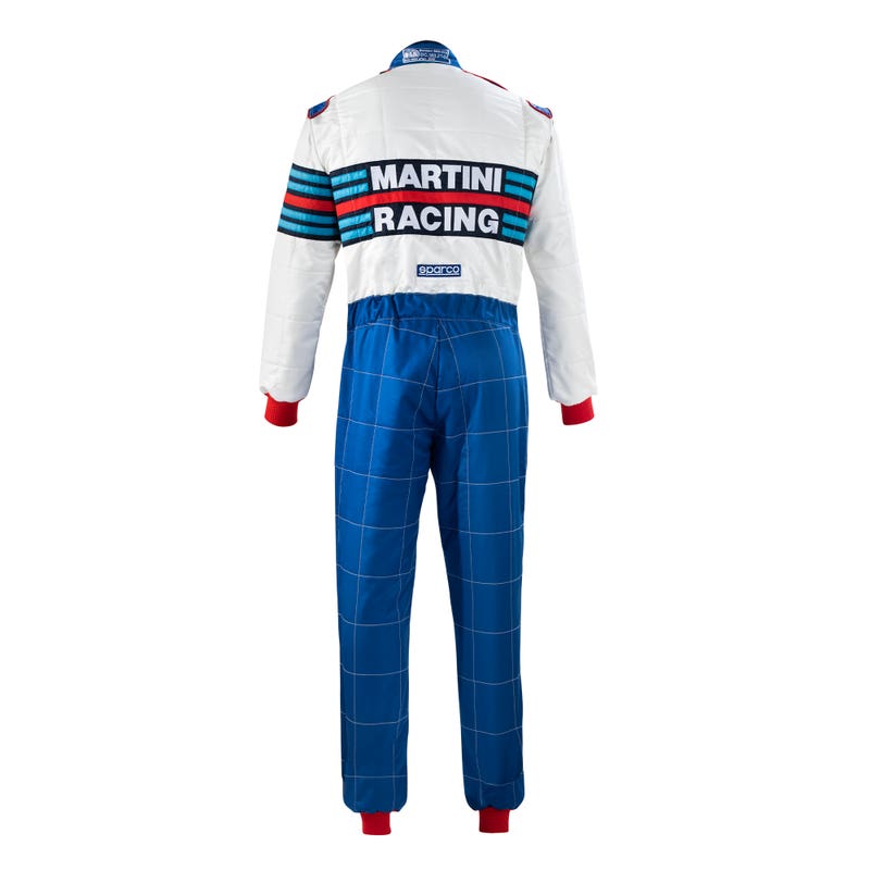 Sparco Racing Suit Martini Racing R567 Blauw