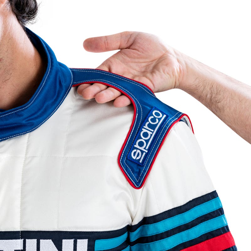 Sparco Racing Suit Martini Racing R567 Blauw
