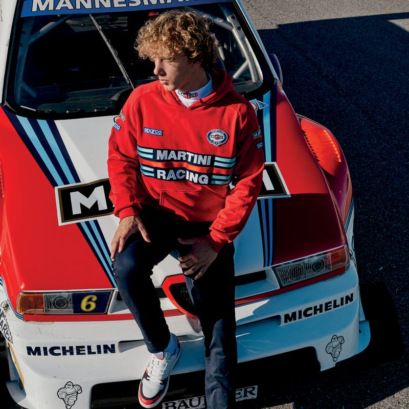 Sparco Hoodie Martini Racing Replica