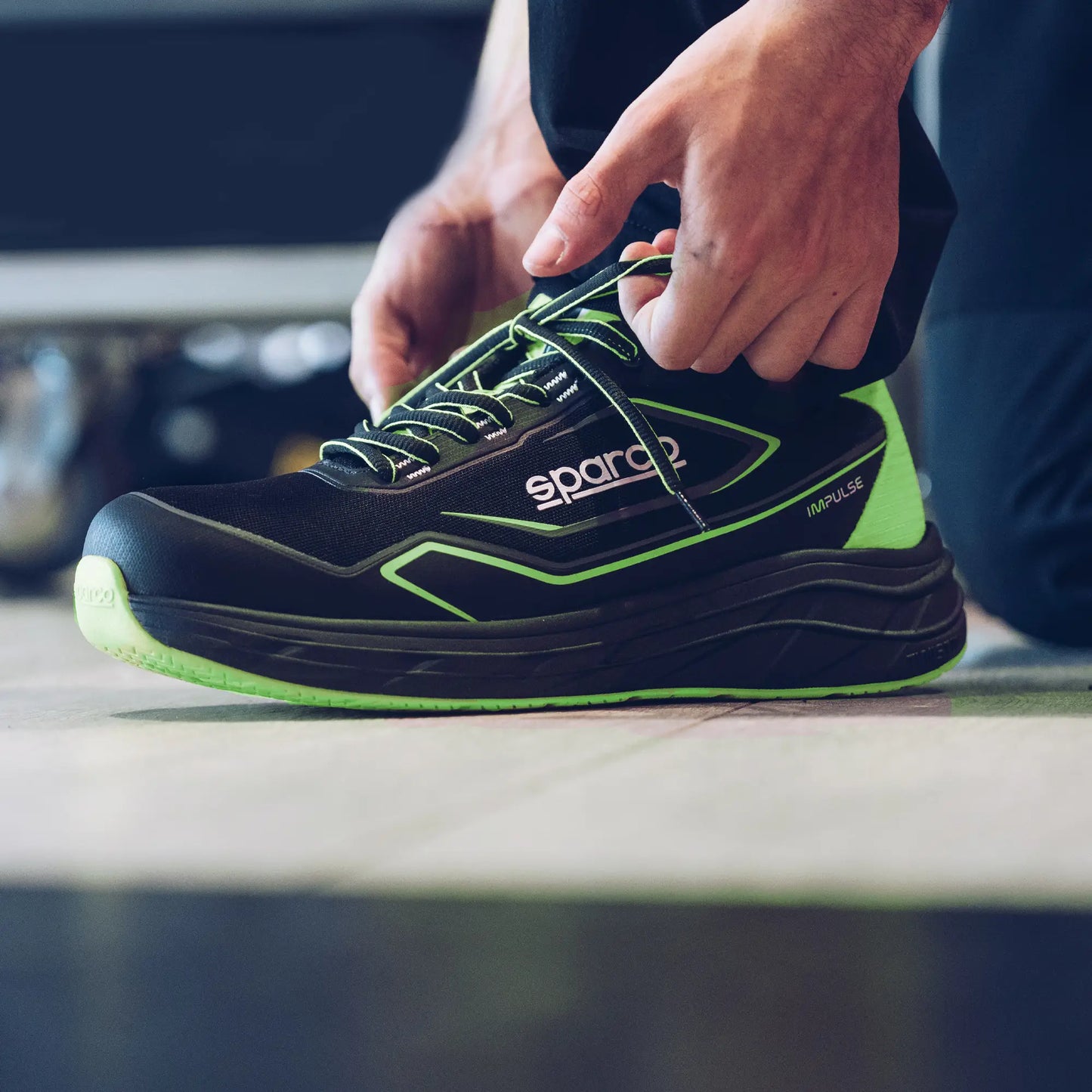 Sparco Werkschoenen S1 ESD Impulse WILLEN Sneakers - Veiligheidsschoenen S1