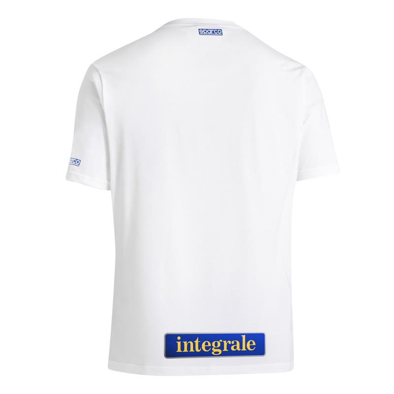 Sparco T-Shirt Lancia Delta HF Collectie BML0086 T-Shirt Lancia Marineblauw/Wit XS-XXXL - Achteraanzicht