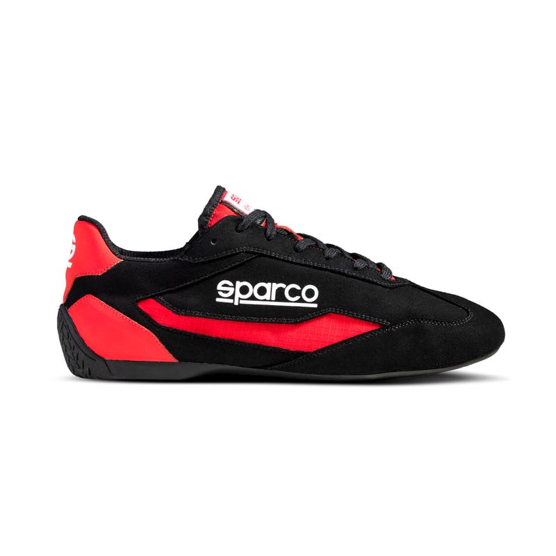 Sparco S-Drive Sneakers - Wit/Zwart - Maat 36-48