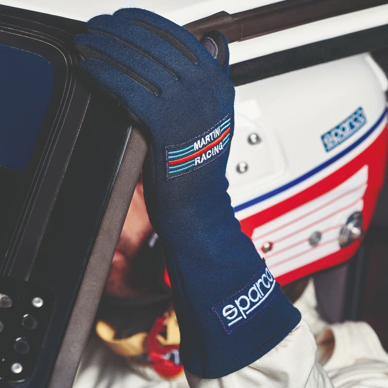 Sparco Handschoenen Land 2025 001366MR Handschoenen Martini Racing Wit - Afbeelding 8