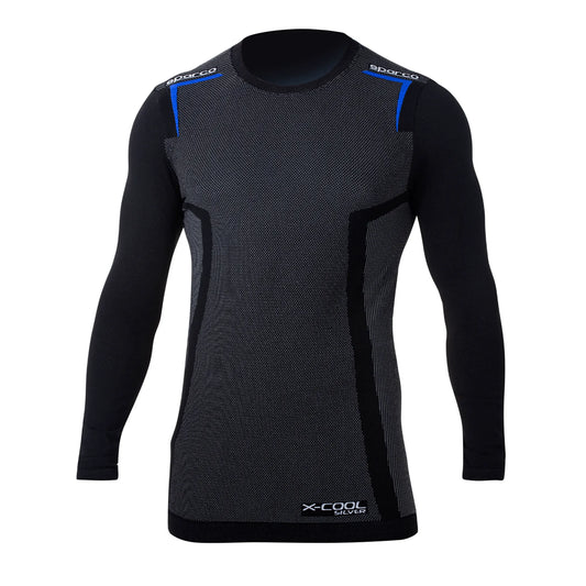 Sparco Ondershirt K-Carbon 002202NR Longsleeve Zwart - Hoofdafbeelding