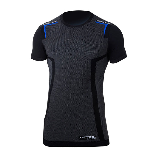 Sparco Ondershirt K-Carbon 002203 T-Shirt Karting Zwart/Wit XXS-XL - Hoofdafbeelding