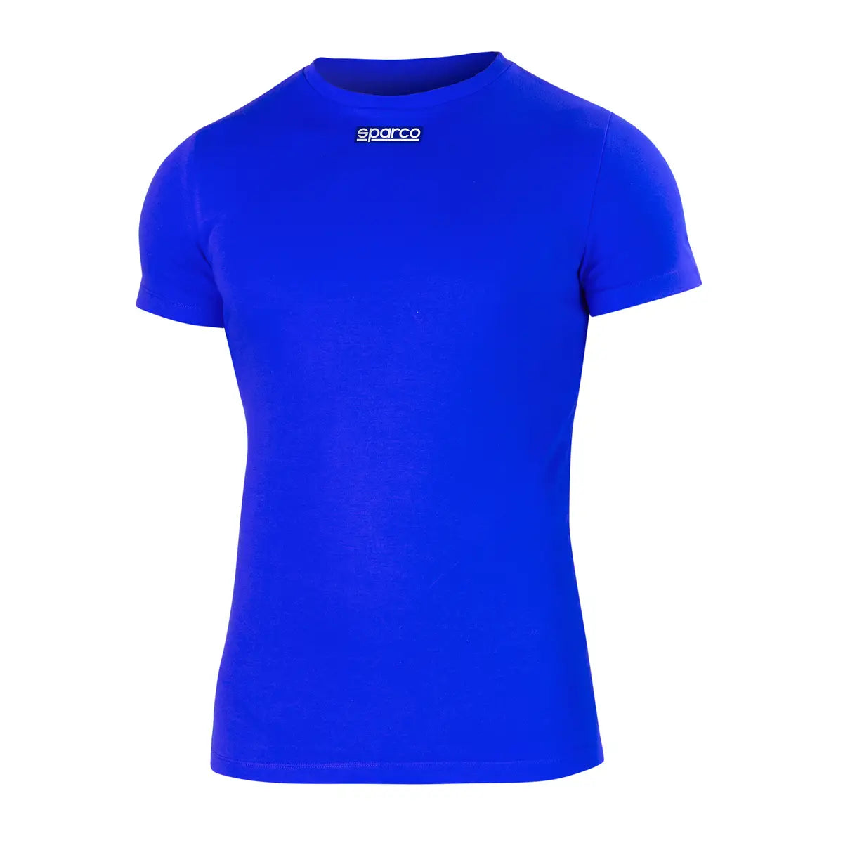 Sparco T-Shirt B-Rookie 100% Katoen 002204 T-Shirt Lifestyle Blauw/Wit/Zwart S-XXL - Detail