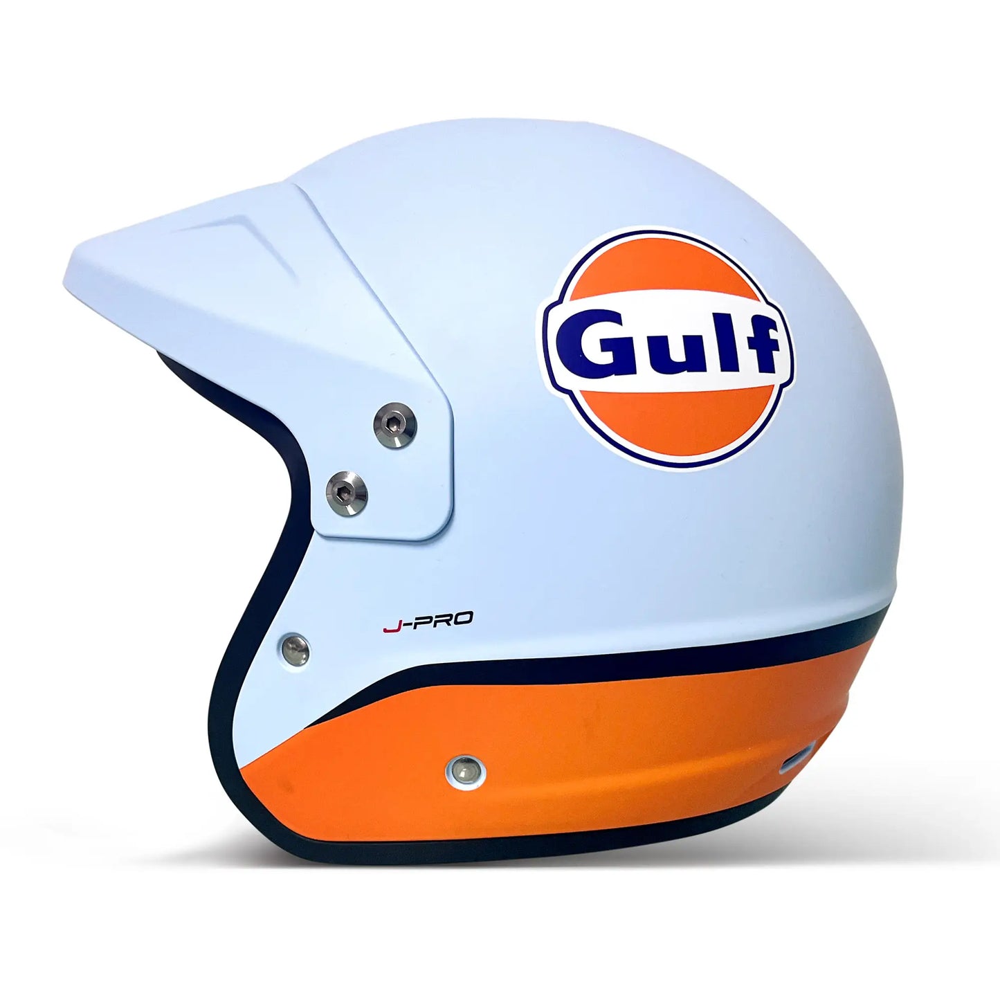 Sparco Gulf J-Pro ECE 22.06 Gulf Helm - Blauw/Oranje