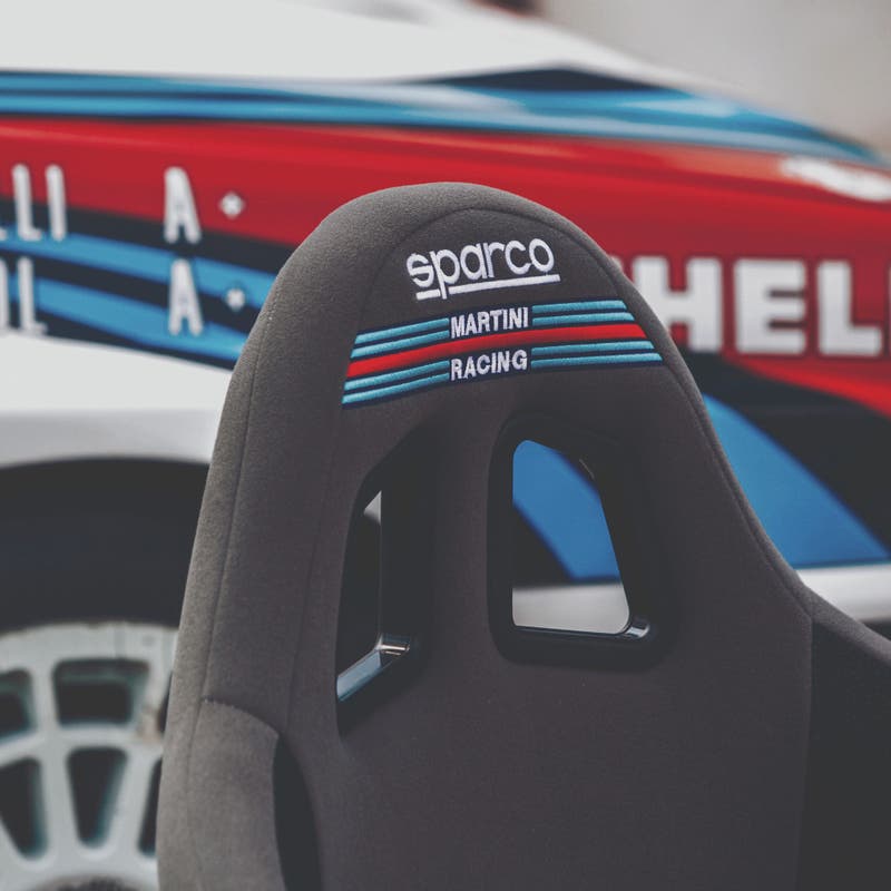 Sparco Racestoel Pro 2000 QRT Martini Racing Grijs 008016MR Racestoel Martini Racing Grijs - Detail