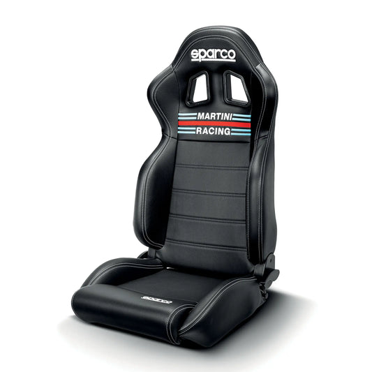 Sparco Racestoel R100 MY2022 Martini Racing 009014MR Racestoel Martini Racing Zwart - Hoofdafbeelding