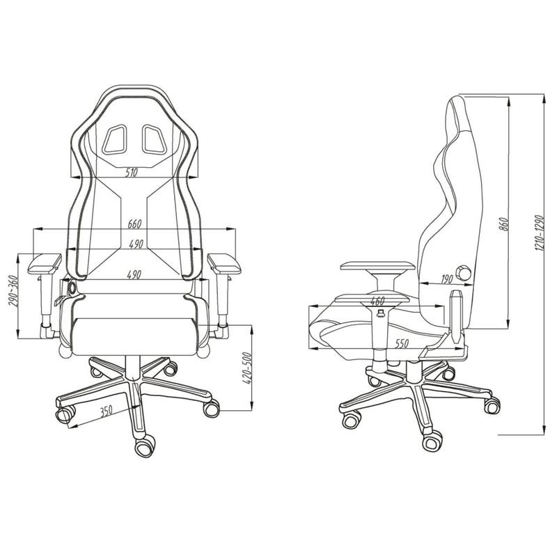 Sparco ICON Bureaustoel Zwart