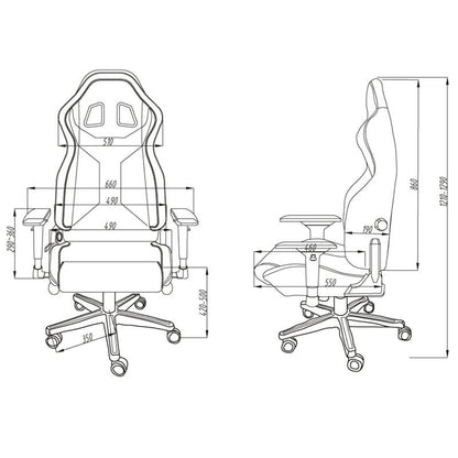 Sparco ICON Bureaustoel Zwart