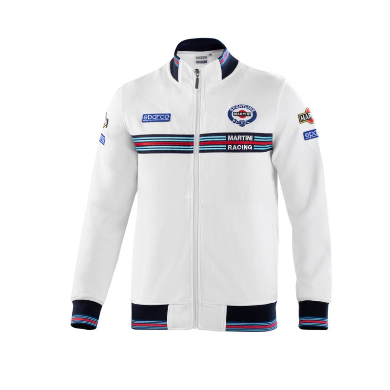 Sparco Full Zip Sweatshirt Martini Racing