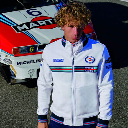 Sparco Full Zip Sweatshirt Martini Racing