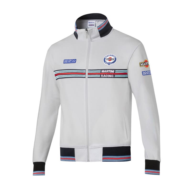 Sparco Full Zip Sweatshirt Martini Racing