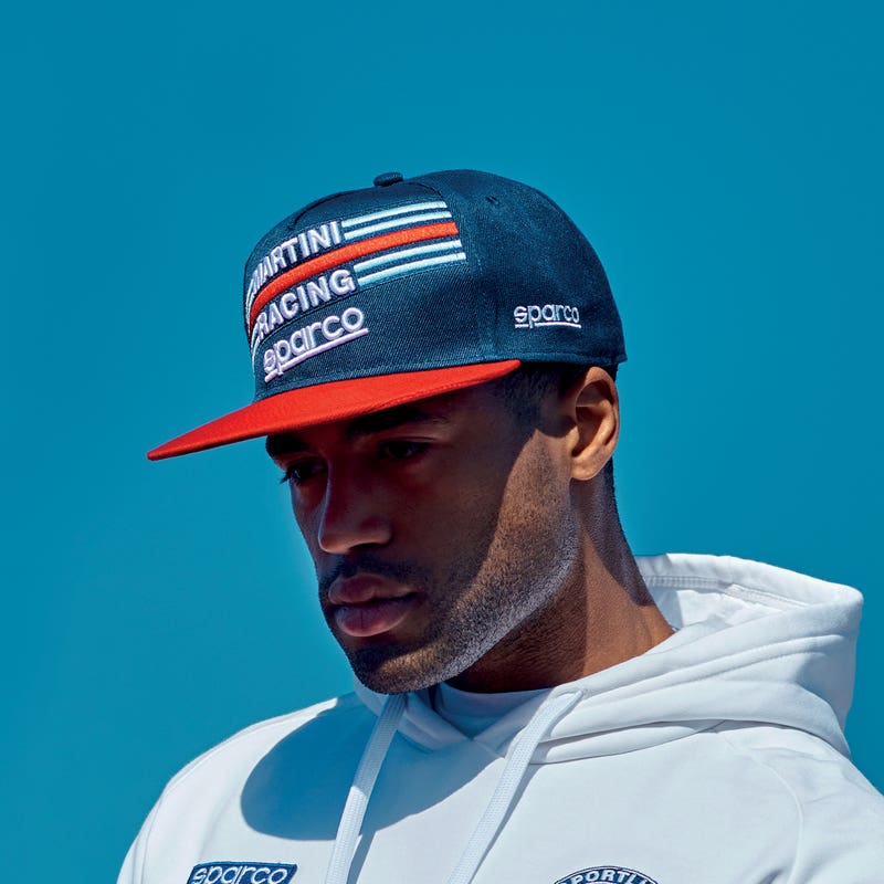 Sparco Pet Martini Racing Flat Visor Cap