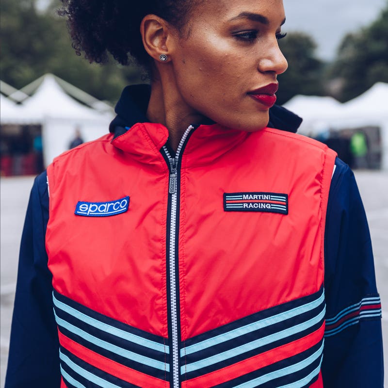 Sparco Bodywarmer Martini Racing Replica