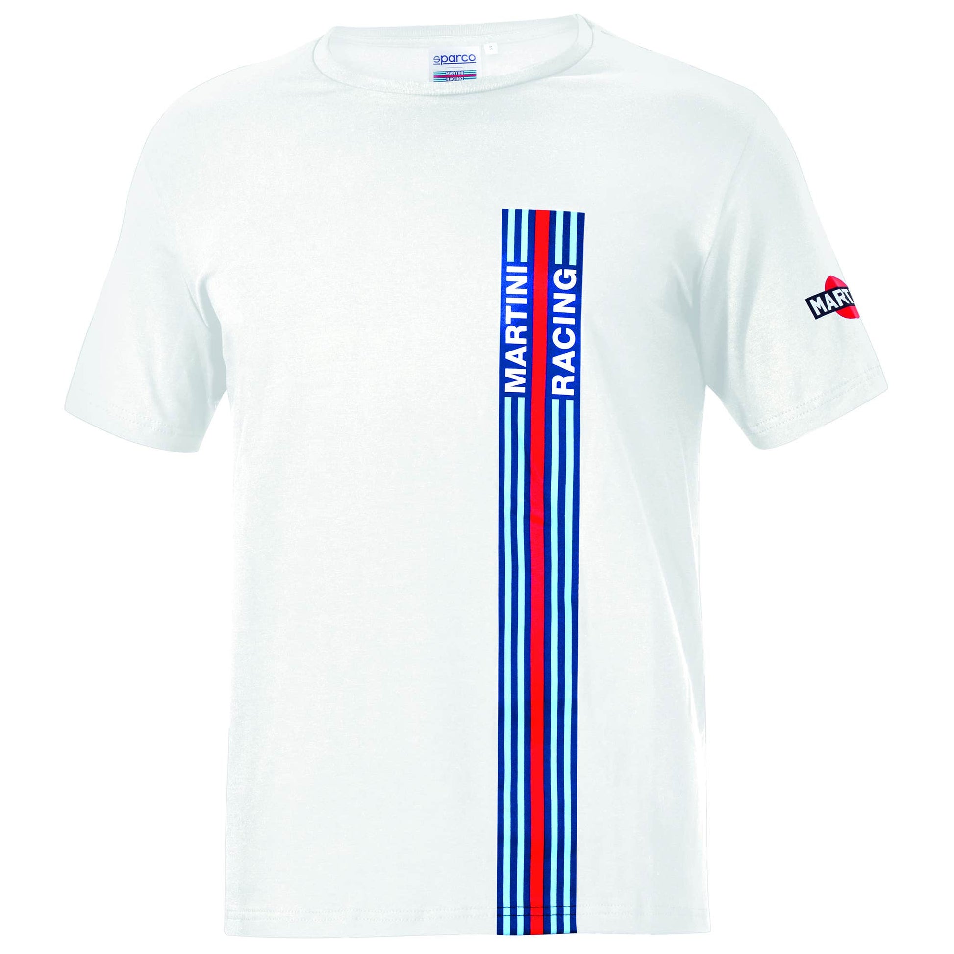 Sparco T-SHIRT BIG Stripes MARTINI-R - Zijaanzicht