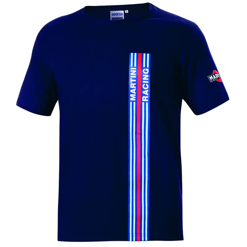 Sparco T-Shirt Martini Racing Big Stripes