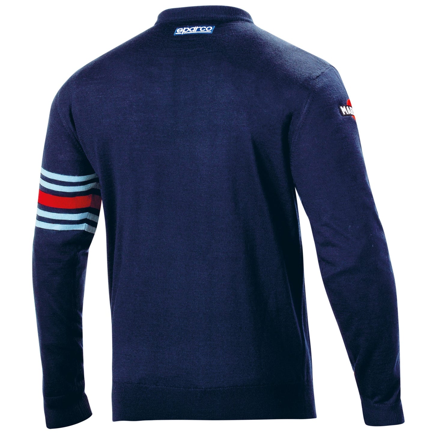 Sparco Cotton Crewneck Sweatshirt MARTINI- - Zijaanzicht