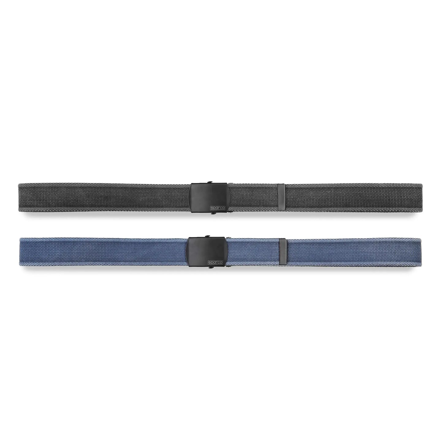 Sparco met Logo Gesp Riem - Blauw