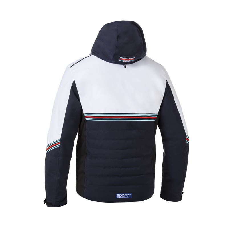 Sparco Winterjas Martini Racing 01361MR Jas Martini Racing Collectie - Achteraanzicht