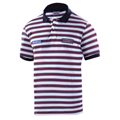 Sparco POLO Replica Sportline Stripes MART - Vooraanzicht
