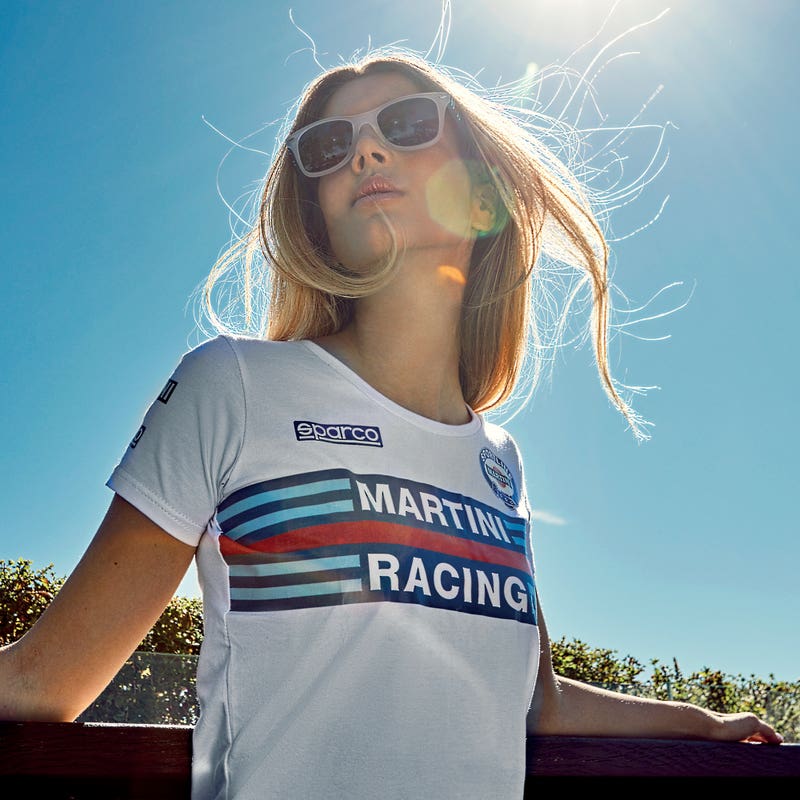 Sparco T-Shirt Lady Martini Racing