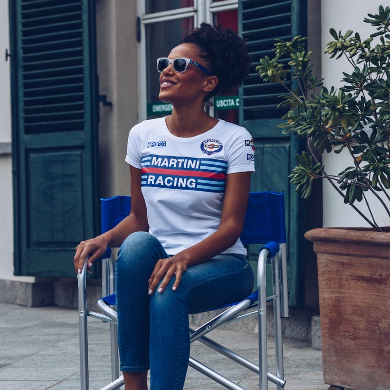 Sparco T-Shirt Lady Martini Racing