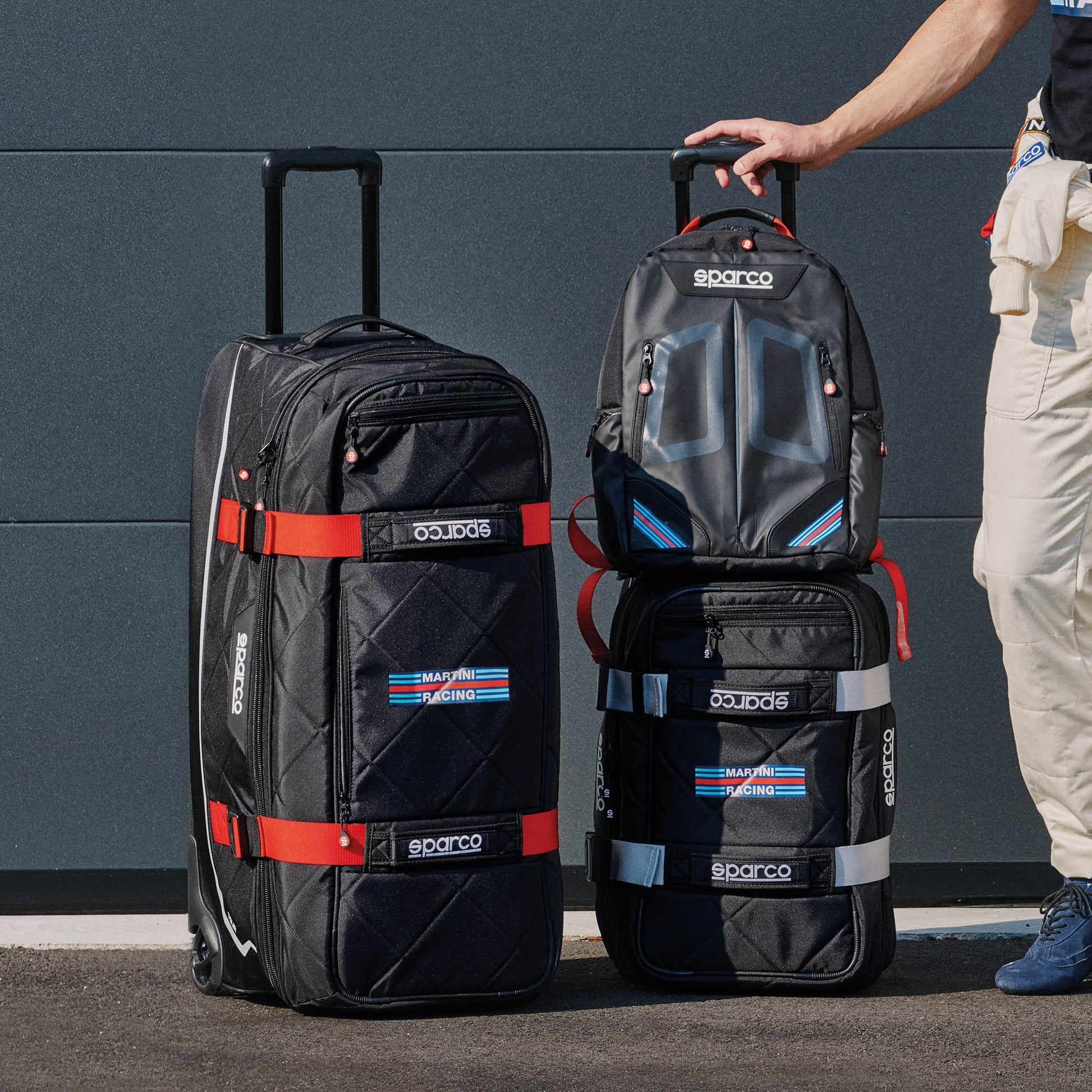 Sparco BORSA TOUR MARTINI-R Nr/Si - Zool