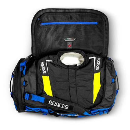 Sparco BORSA DAKAR-L Duffle BAG Nr/Az - Vooraanzicht