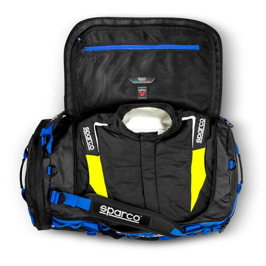 Sparco BORSA DAKAR-L Duffle BAG Nr/Az - Vooraanzicht