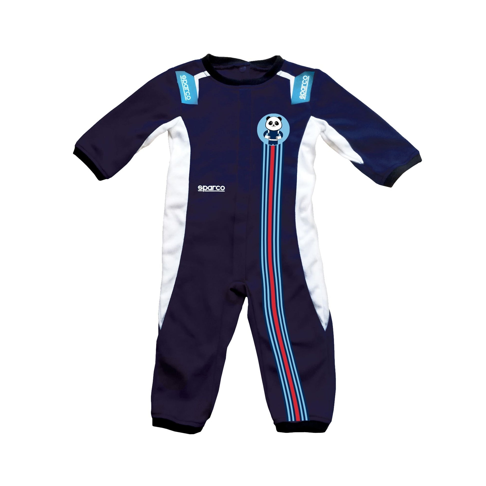 Sparco Tutina BABY Stripes Design - Vooraanzicht