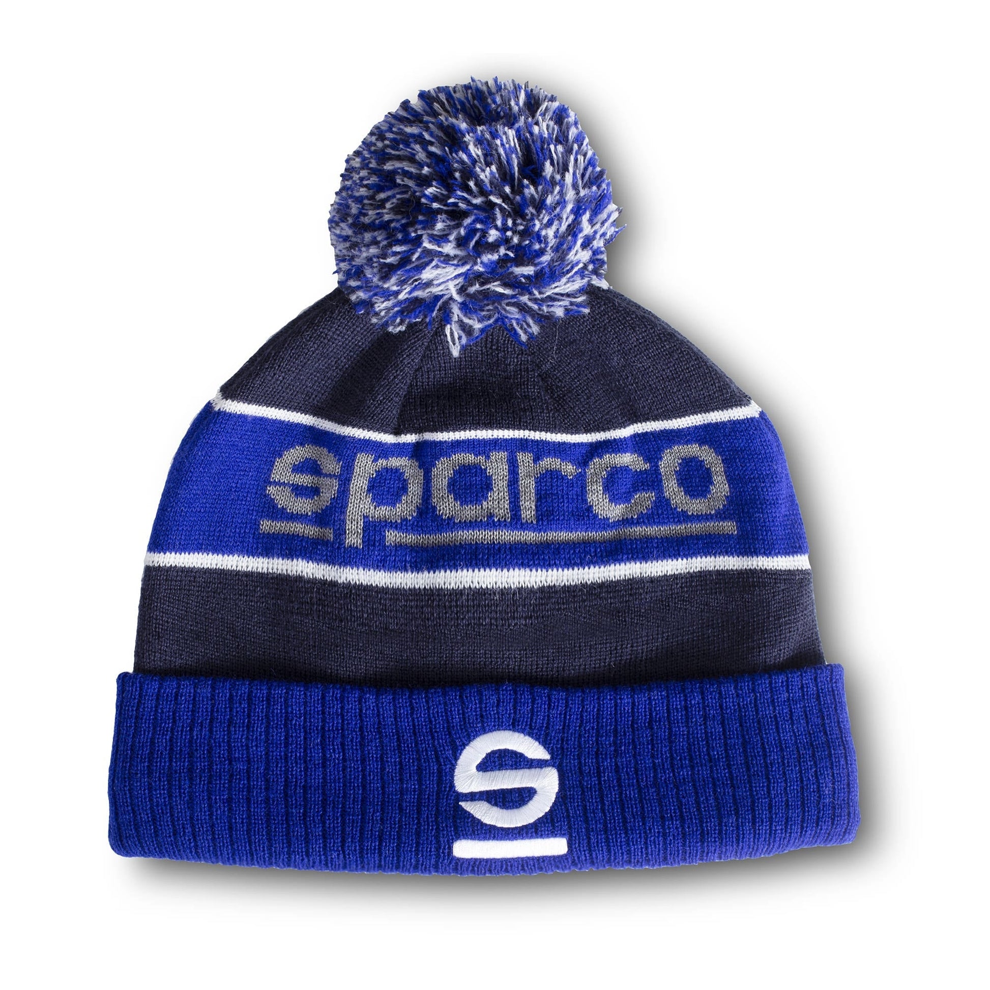 Sparco Beanie YOUTH Reflex Az/Bm - Vooraanzicht