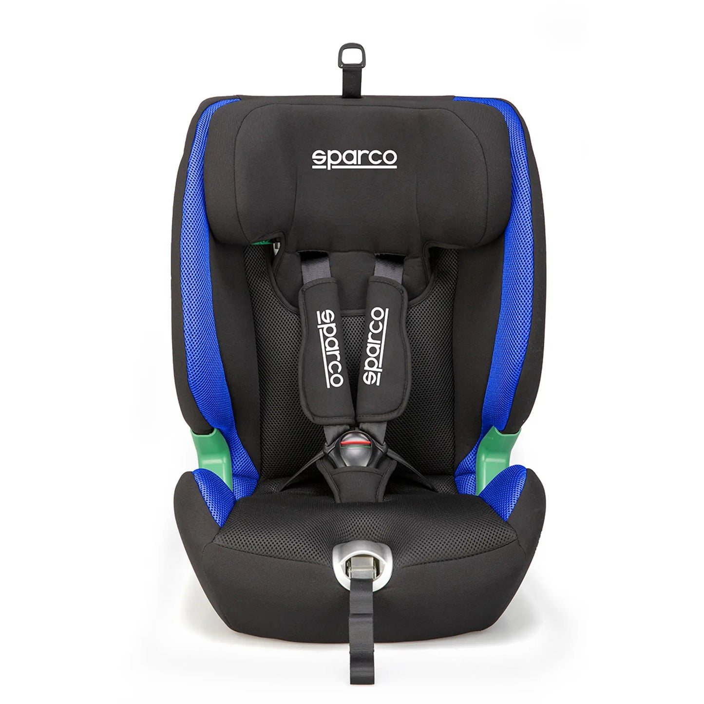 Sparco Autokinderzitje F2000K i-Size 01926I Autokinderzitje Kids Blauw 76-150cm - Zijaanzicht