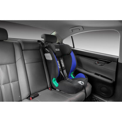 Sparco Autokinderzitje F2000K i-Size 01926I Autokinderzitje Kids Rood 76-150cm - Achteraanzicht