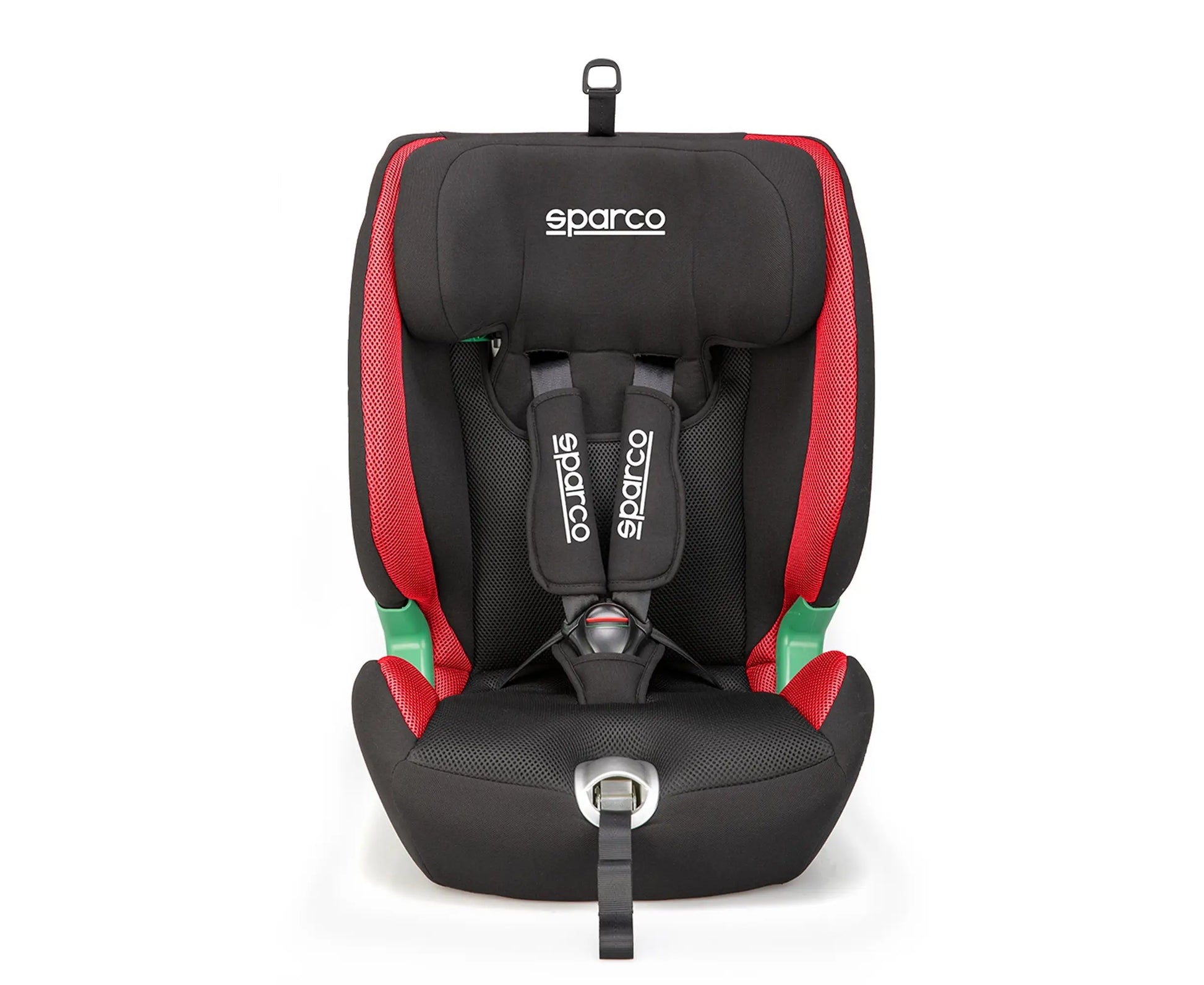 Sparco Autokinderzitje F2000K i-Size 01926I Autokinderzitje Kids Rood 76-150cm - Zijaanzicht
