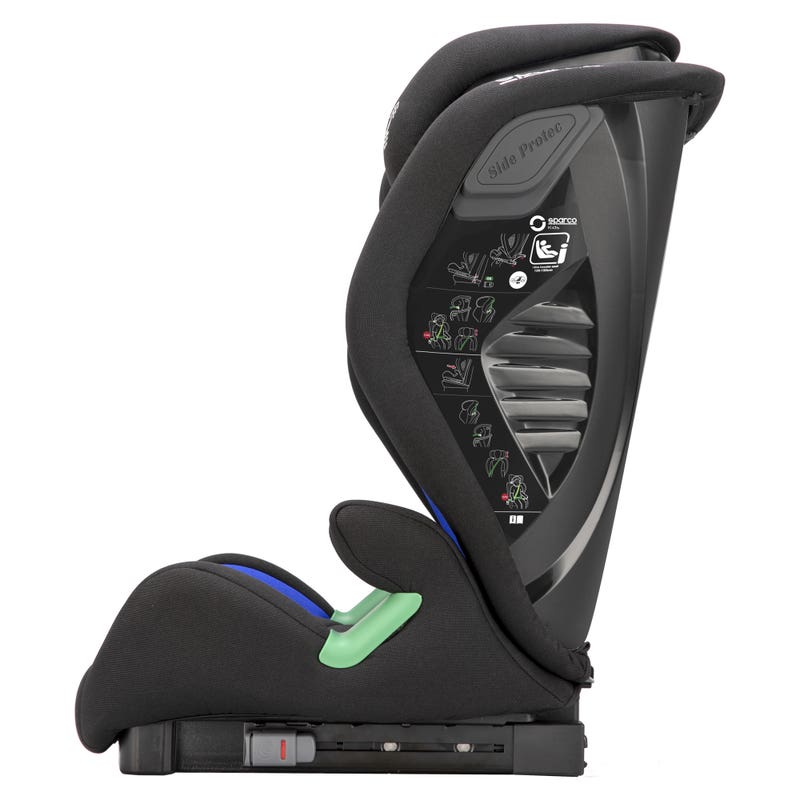 Sparco Autokinderzitje F1000KI ISOFIX i-Size 01925I Autokinderzitje Kids Blauw 76-150cm - Afbeelding 6