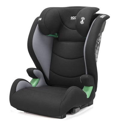 Sparco Autokinderzitje F1000KI ISOFIX i-Size 01925I Autokinderzitje Kids Zwart 76-150cm - Zijaanzicht