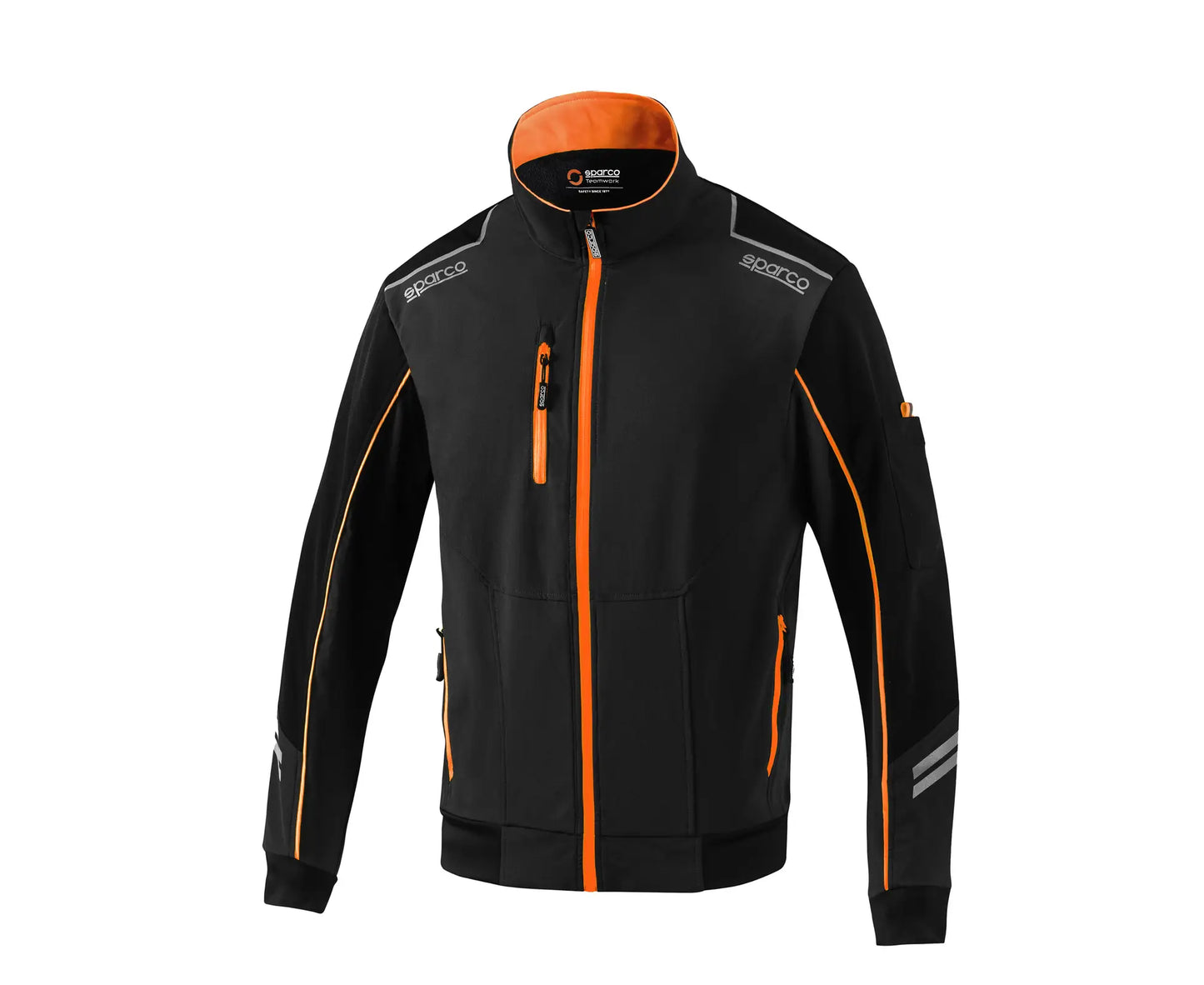 Sparco Light-Shell Jas Tech Austin Softshell Jas - Zwart - Maat S-XXL