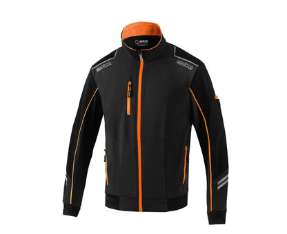 Sparco Light-Shell Jas Tech Austin Softshell Jas - Zwart - Maat S-XXL