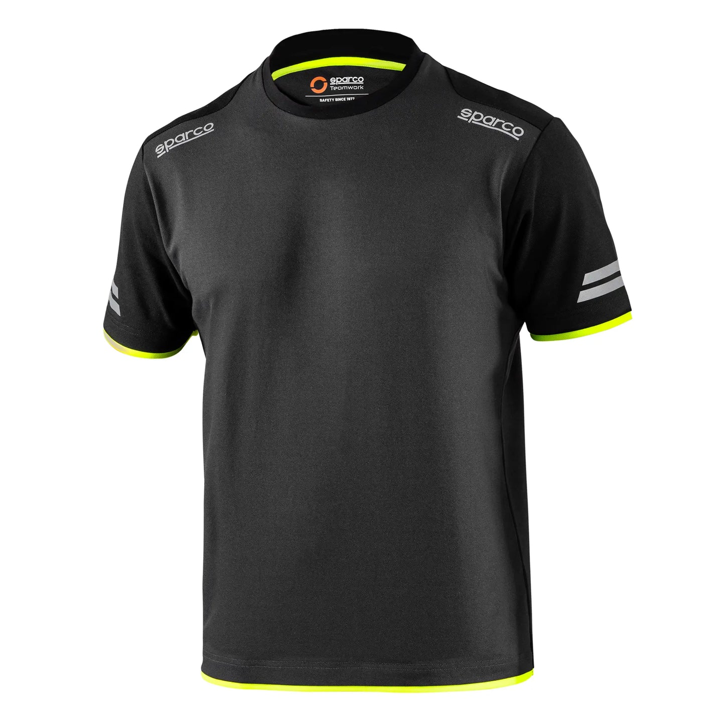 Sparco T-Shirt Tech Tucson 02410 T-Shirt Grit Zwart/Grijs/Marineblauw S-XXXL - Achteraanzicht