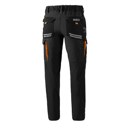 Sparco Werkbroek Tech Oregon - Zwart - Maat S-XXL