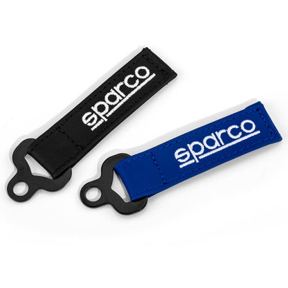 Sparco Portachiave Leather NERO - Detail