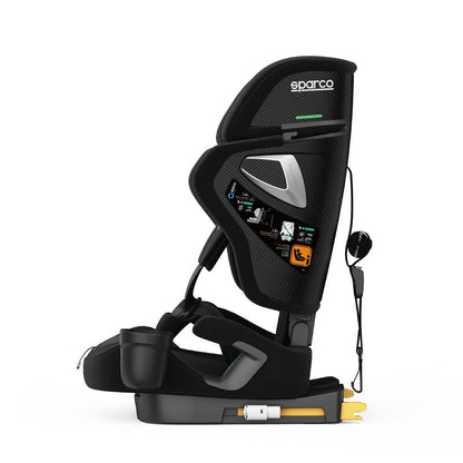 Sparco Kinderzitje SK8000I ECE R129/04 Kinderzitjes - Zwart