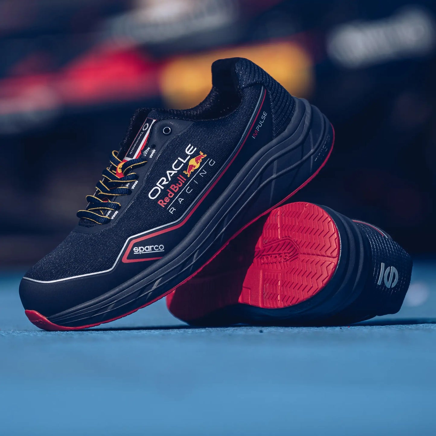Sparco Red Bull Sneakers Werkschoenen S1 Impulse  - Veiligheidsschoenen S1