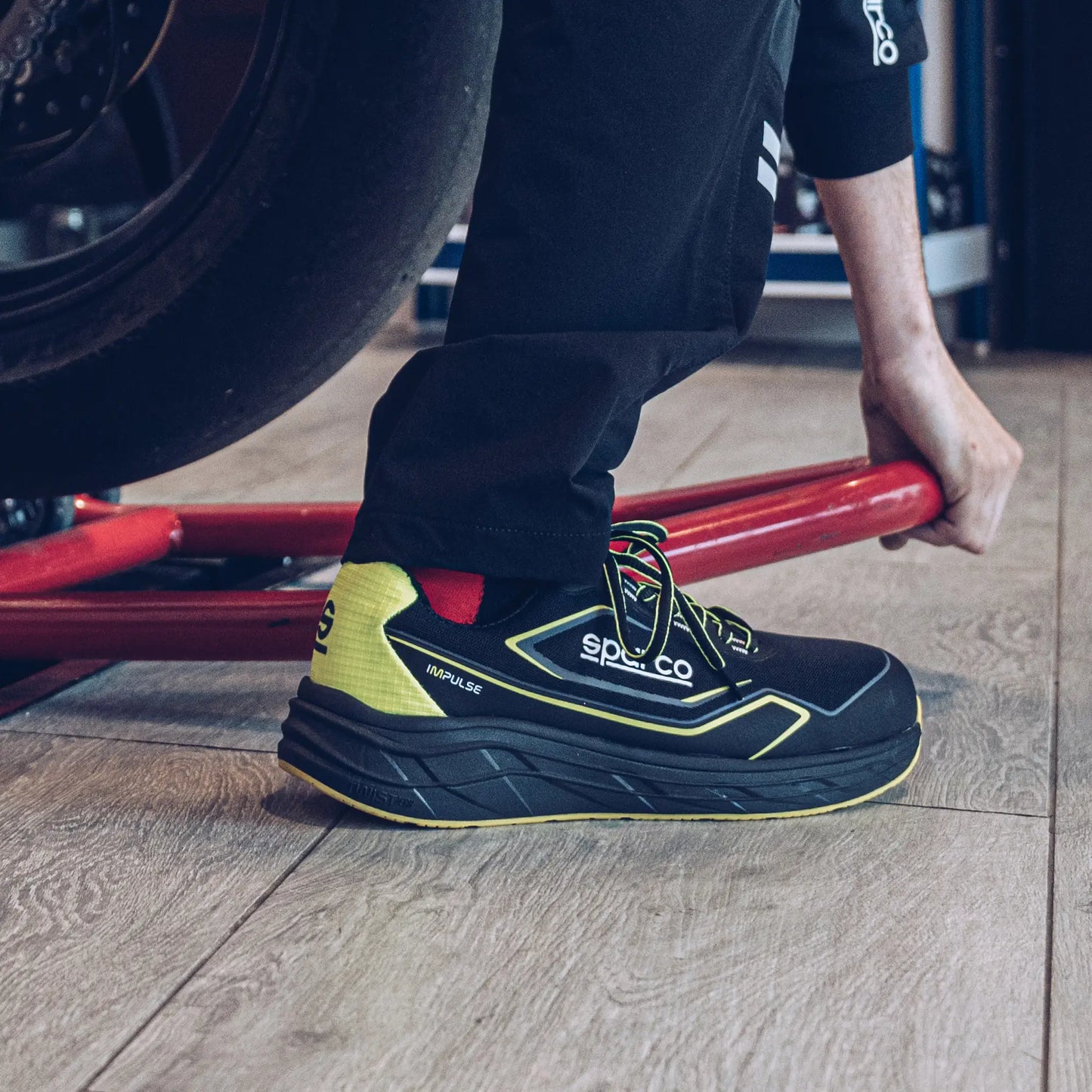 Sparco Werkschoenen S1 ESD Impulse LUTON Sneakers  - Veiligheidsschoenen S1