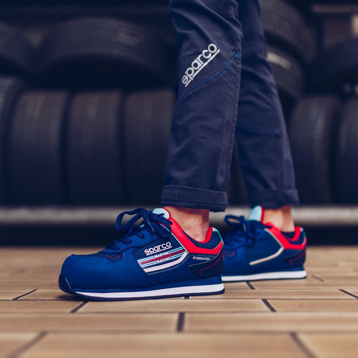 Sparco Werkschoenen S1 ESD Gymkhana Martini Racing - Veiligheidsschoenen S1