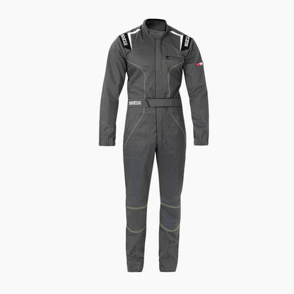 Sparco MS-4 - Monteursoverall Overall - Zwart/Grijs/Blauw/Rood - Maat S-XXL