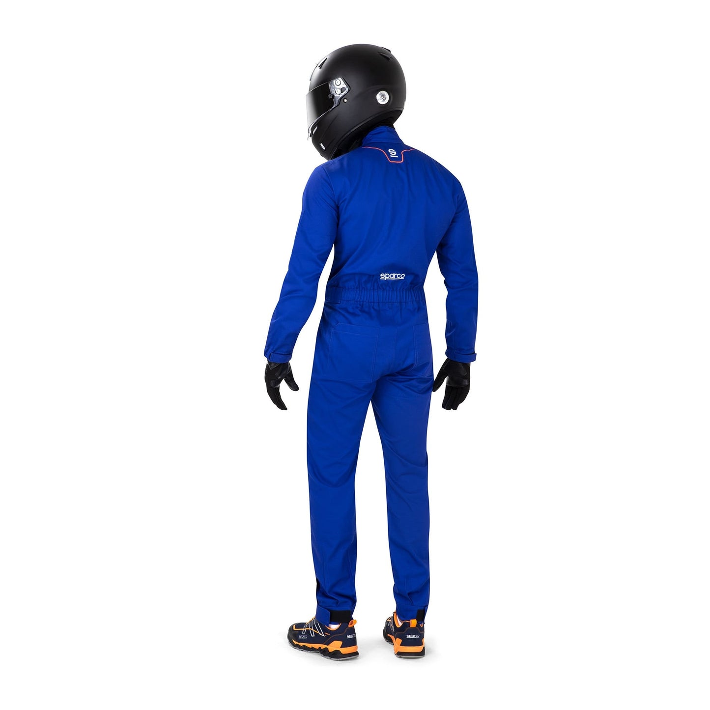 Sparco MS-4 - Monteursoverall Overall - Zwart/Grijs/Blauw/Rood - Maat S-XXL