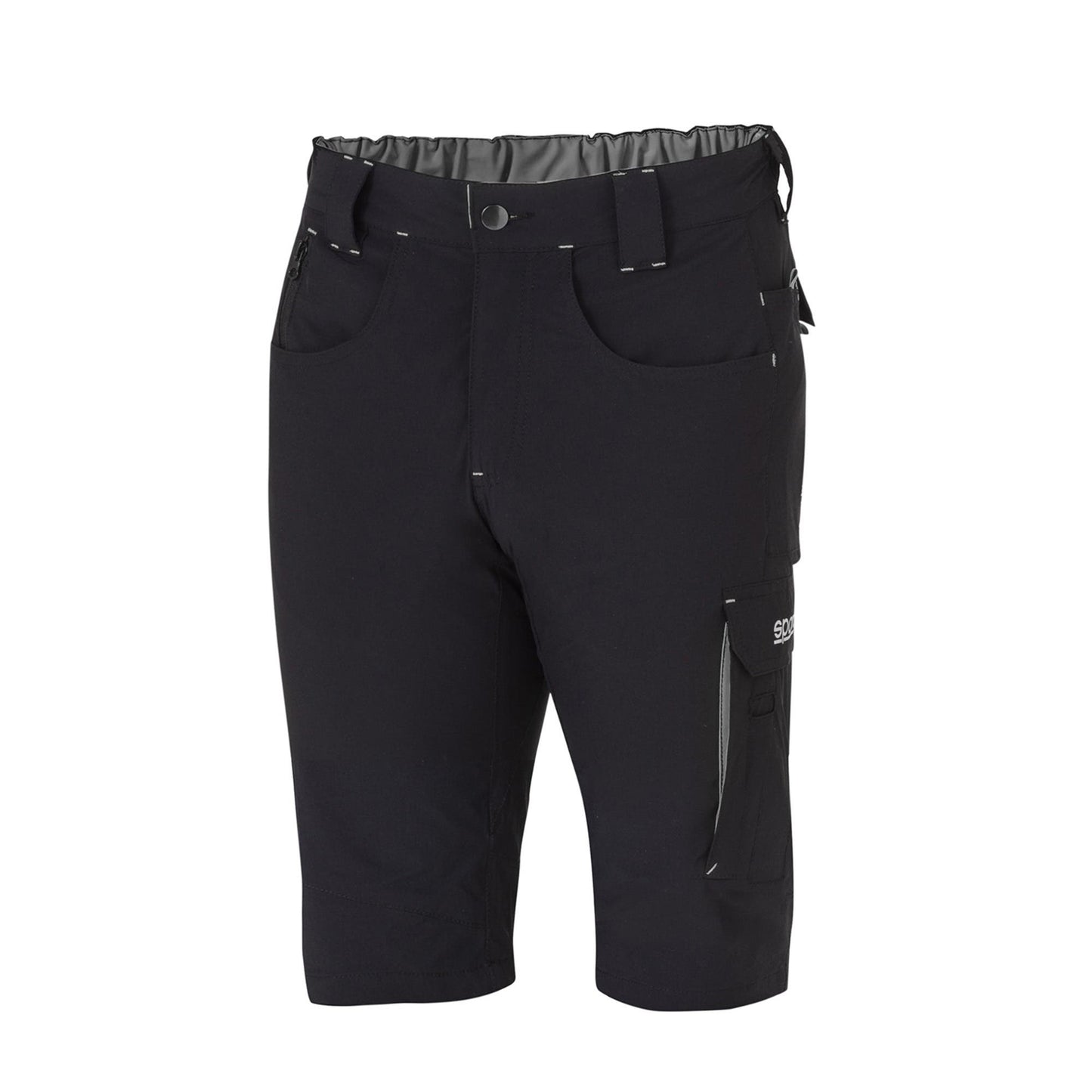 Sparco Werkbroek Kort Tech Light Laredo - Zwart - Maat S-XXL
